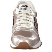 New Balance WM 500 Metallic Pack Sneaker Damen gold