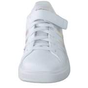adidas Grand Court 2.0 EL K Sneaker Mädchen weiß|weiß|weiß|weiß|weiß|weiß