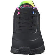 Skechers Uno Lite Rainbow Speckle Mädchen schwarz